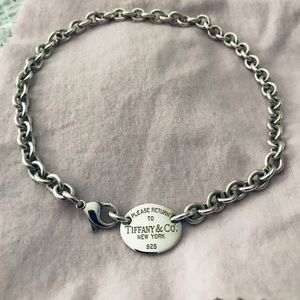 Tiffany & Co. “dog tag” choker